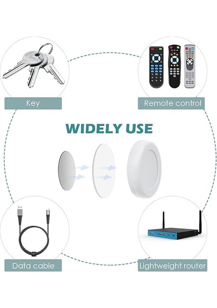 6'lı Manyetik Uzaktan Kumanda Tutucu Seti, Tv, Klima ve Vantilatör Kumandaları Için Duvara Monte Kendinden Yapışkanlı Düzenleyici, Telefon Şarj Aksesuarı Organizeri indirimleri