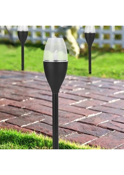 Solar Technology 2 Adet Güneş Enerjili, Titreyen Mum Efektli, Aydınlatma Işıkları, Bahçe, Veranda, Balkon, Avlu, Yürüyüş Yolu, Yol, Çimen Aydınlatma, Gün Işığı fırsatları
