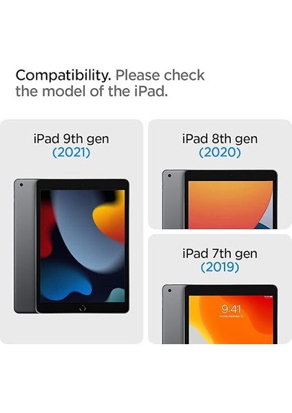 iPad 10.2" 9.nesil (2021) / 8.nesil (2020) / 7.nesil (2019) Cam Ekran Koruyucu Glas.tr Slim - AGL00236 fiyatları