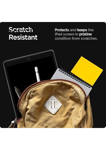 iPad 10.2" 9.nesil (2021) / 8.nesil (2020) / 7.nesil (2019) Cam Ekran Koruyucu Glas.tr Slim - AGL00236 modelleri