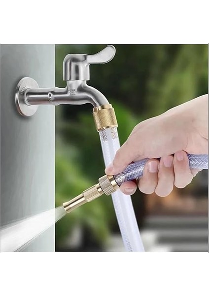 Home Hortum Tazyik Aparatı - Fonksiyonlu Sprey- Tazyik Bahçe, Araba, Balkon Yıkama Püskürtücü Aparat (1) fiyatları