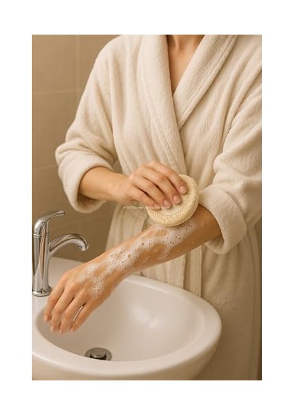 Busstier Kalp Şeklinde Ahşap Organizerli Banyo Seti, Doğal Lifli Banyo Süngeri, Yumuşak Köpük Lif ve Ponza Taşı, Masaj Taraklı Spa Bakım Seti, Günlük Duş ve Cilt Bakımı Için fiyatları