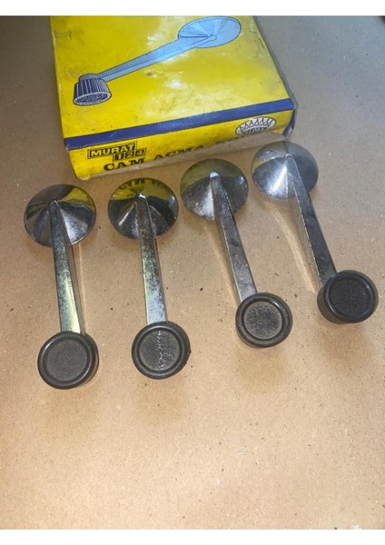 Gepas Murat 124/131 Serçe Iç Cam Açma Kolu Takım Nikelajlı Etiketçilere Özel