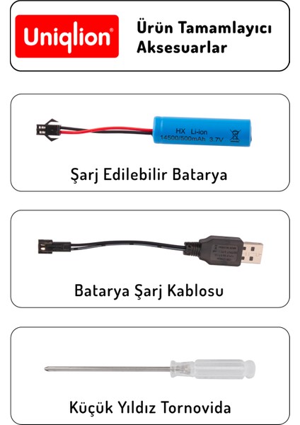 Uzaktan Kumandalı Işıklı Spor Araba