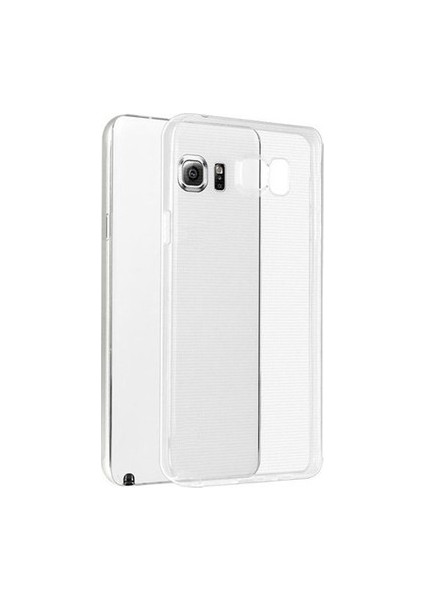 ESLIFETECH26AKSESUAR Samsung Galaxy A7 2016 Uyumlu Yumuşak Silikon Kılıf-Şeffaf