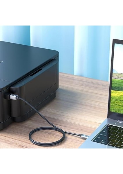 Type-C To Usb-B Yazıcı Kablosu 1.5 Metre fiyatları