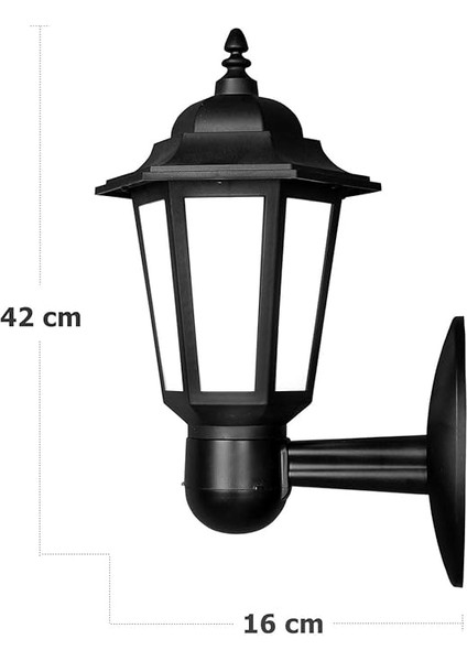 Geldi Zita Bahçe Aydınlatması Klas Aplik Bahçe Aydınlatma Dış Mekan Aplik Bahçe Lambası fırsatları