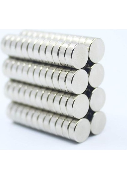 Adet 8x3 mm Yuvarlak Güçlü Neodyum Mıknatıs (Çap 8 mm Kalınlık 3 Mm) fırsatları