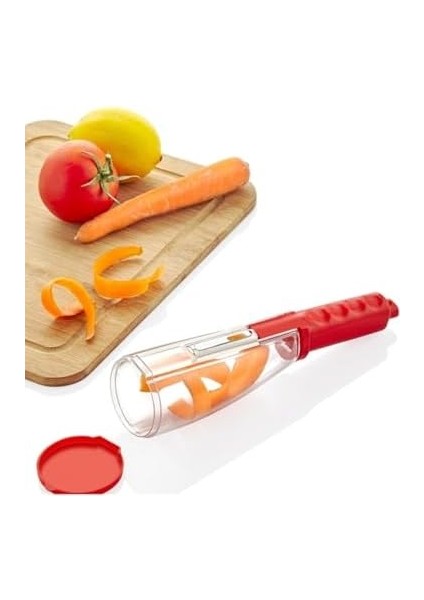 Hazneli Spiral Meyve Sebze Soyacağı, Kullanım, Ergonomik Sap, Paslanmaz Çelik Bıçak fiyatları