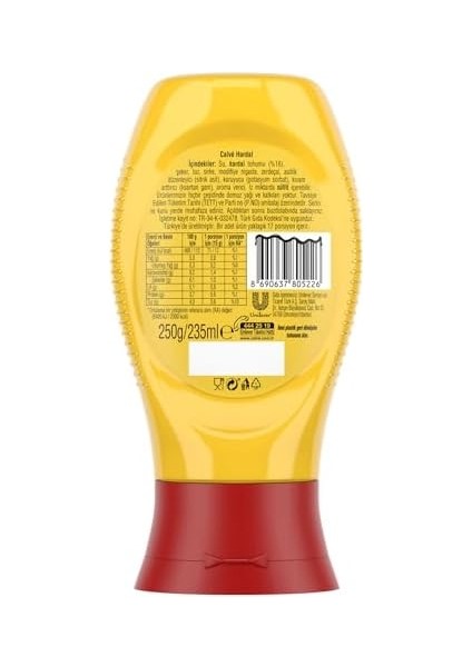 Calve Sos Hardal 250 gr fiyatları