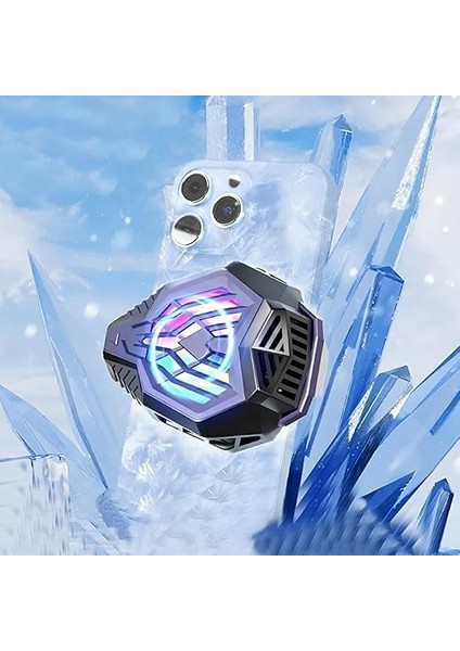 Rgb Şarjlı Telefon Soğutucu Fan, Taşınabilir Telefon Soğutucu Fan modelleri