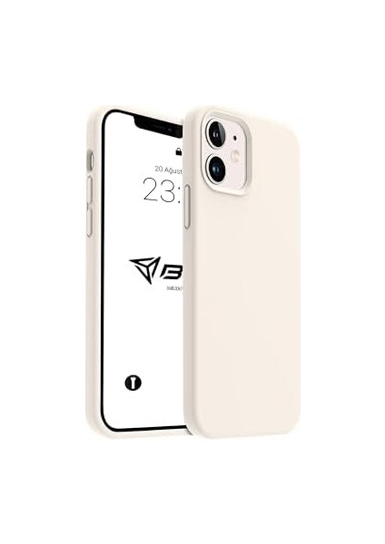 Kılıf Ince Sıvı Silikon 3 Katmanlı Tam Kaplamalı Yumuşak Jel Kauçuk Kılıf Kapak (Krem, 11) fiyatları