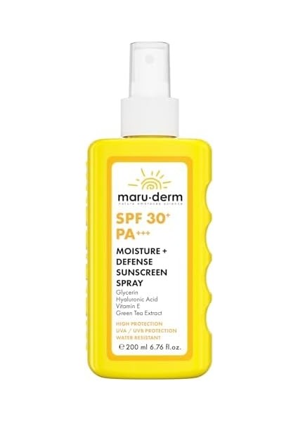 Maru.derm Spf 30+ Nemlendirici + Koruyucu Güneş Kremi Spreyi 200 ml fiyatları