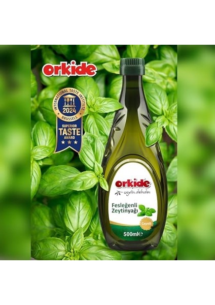 Orkide Fesleğenli Zeytinyağı
