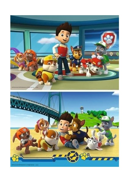 Paw Partol Dedektifler - 2X24P Puzzle - 90853 modelleri