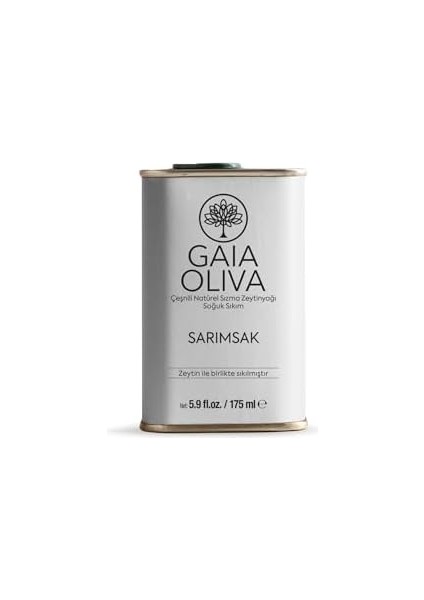 Sarımsak Çeşnili 175 ml Natürel Sızma Zeytinyağı (Yeni Hasat)