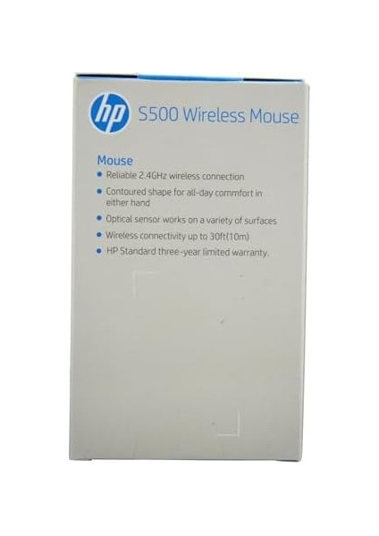 Hp S500 Mouse 1600 Dpı 2.4ghz USB Dongle Bağlantı Kablosuz Fare 7CH4325CDZ fiyatları