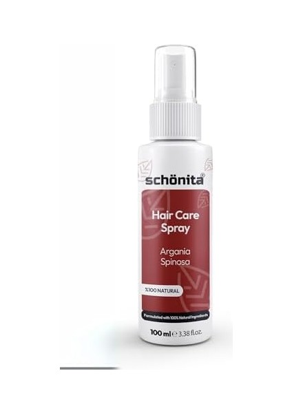 Schönita Argan Yağı Içerikli Saç Bakım ve Besleyici Sprey - Hair Care Spray - 100ML