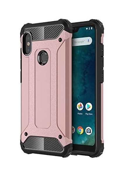 6 Pro Için Kılıf Rugged Rose [ 6 Pro ile Uyumlu Kılıf - Rose ] modelleri