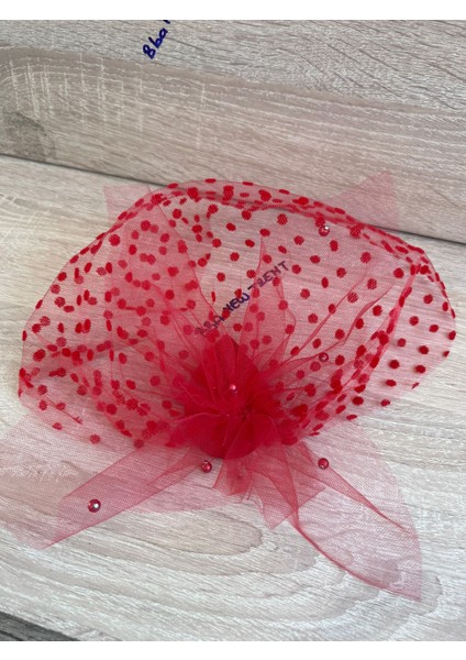 Kırmızı Gelin Şapkası Vualet Nikah Şapkası,nikah Şapkası Kına Şapka Gelin Kepi Gelin Saç Aksesuarı fiyatları