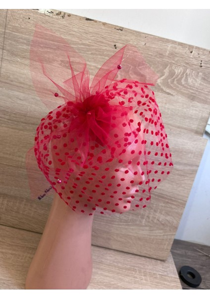 Kırmızı Gelin Şapkası Vualet Nikah Şapkası,nikah Şapkası Kına Şapka Gelin Kepi Gelin Saç Aksesuarı modelleri