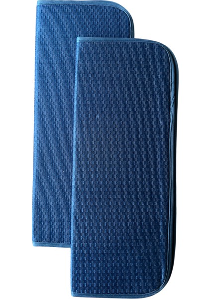 Bulaşık Matı Süper Emici Bulaşık Kurutma Matı 44X36CM Tezgah Üstü Bulaşık Matı, 2'li Set, Lacivert fiyatları