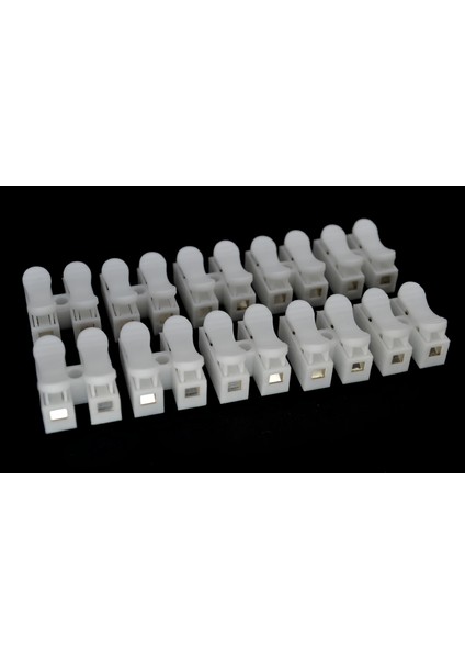 Elektrik Buat Klemensi Yaylı Ikili 2mm² Kabloya Kadar