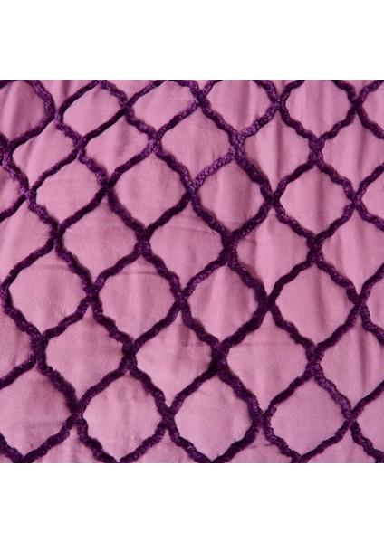 Store Fiona Çift Kişilik 7 Parça Yatak Örtüsü Seti - Mürdüm modelleri