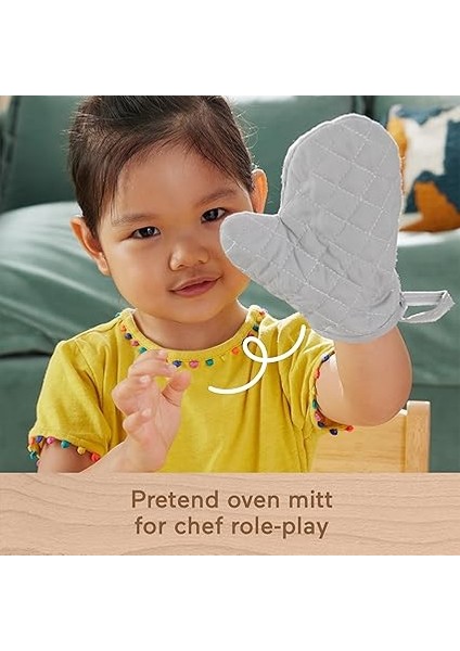 Ahşap Mutfak Seti Okul Öncesi Çağdaki Çocuklar Için 19 Parçalı Fisher-Price Ahşap Mutfak Seti HXT83 fırsatları