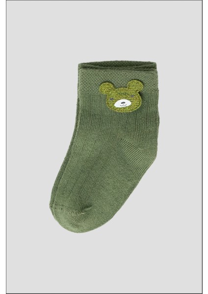 6 Çift Kutulu Hayvan Aksesuarlı Pamuklu Erkek Newborn Yeni Doğan ve Bebek Çorabı 0-6 Ay modelleri