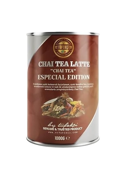 By Tüfekçi Chai Latte Içcecek Tozu 1000 gr fiyatları