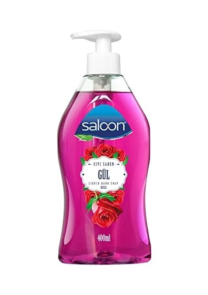 Saloon Sıvı Sabun Gül 400 ml