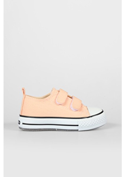 Işıklı Çocuk Spor Ayakkabı Pudra Renkli Tekstil Malzeme ile Düz Taban 20Y.150 fırsatları