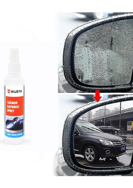 Würth Yağmur Kaydırıcı Sprey 150ML Cam Su Itici Şeffaf Sprey modelleri