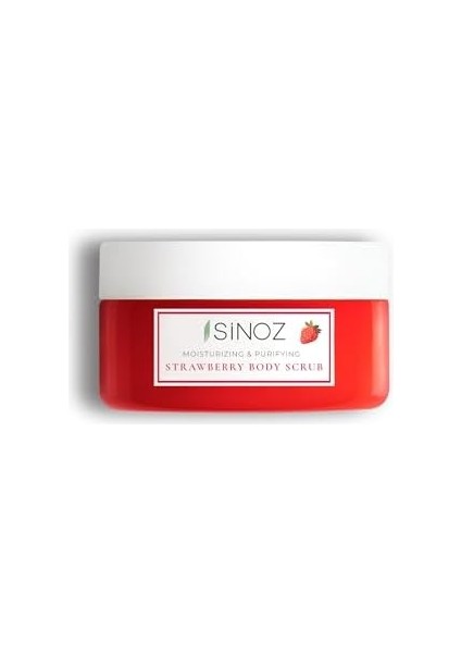 Sinoz Body Scrub Besleyici Arındırıcı Nemlendirici Çilekli Vücut Peelingi 300 gr fiyatları
