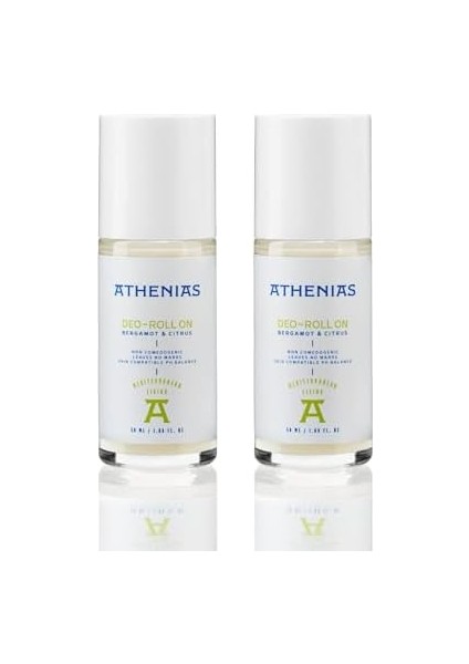 Athenıas Bergamot & Citrus Deodorant Roll On Koltuk Altı Tıkamaz Aluminyum Içermez 50 ml X2 fiyatları