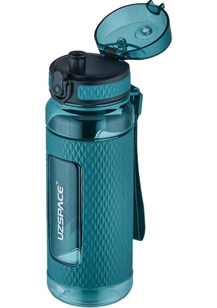 Fiftyfifty 800ML -Büyük Boy- Tritan Su Matarası Silikon Korumalı Kaydırmaz Gövde Lacivert fırsatları