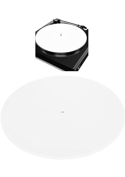 Akrilik Pikap Mat, Pikap Slipmat Akrilik Plak Tabağı Slipmat Pikap Mat 12 Inç Plak Çalar Için Statik Toz Gürültüsünü Azaltın Değiştirme (ZTYB04IU5V-13) modelleri