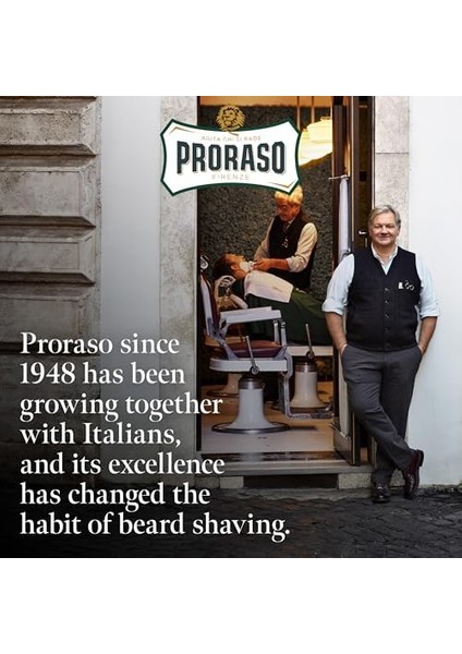 Proraso 2019101 Tıraş Oncesi Kremi, Yeşil Cay ve Yulaf Ozlü