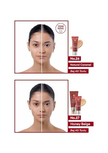 Mıssha Mükemmel Kapatıcılık Sunan Çok Fonksiyonlu M Perfect Cover Bb Krem Ex SPF42 Pa No.23 20 Mililitre fiyatları