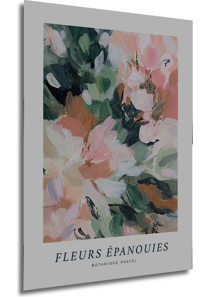 Dekoratif Ahşap Dikdörtgen Tablo Açmış Çiçekler modelleri