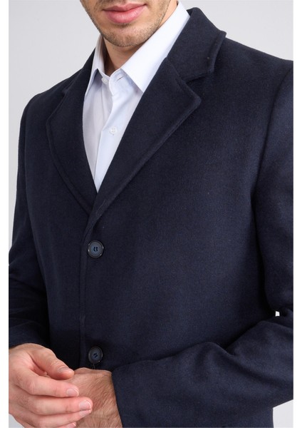 Çetinkaya Mentality 7849 Erkek Mono Yaka Regular Kaşe Kaban Antrasit fırsatları