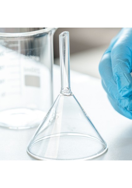 Cam Huni Kısa Form Çap 75MM (7,5 Cm) Isıya Dayanıklı Laboratuvara Uygun modelleri