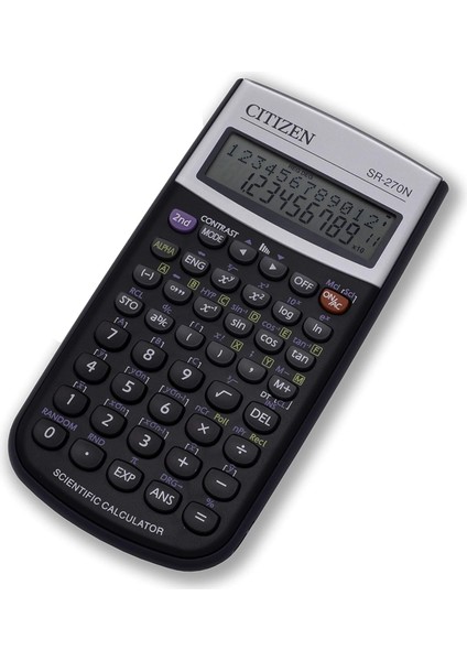 SR-270N Bilimsel Hesap Makinesi, Siyah