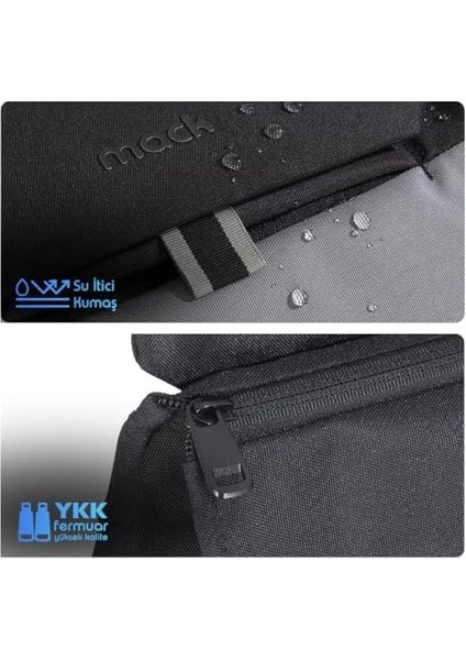 Zen Eco MCE-1301 Sırt Çantası - Çantası, Hırsızlığa Karşı Koruma, Küçük, Mini, 13-14 Inç Laptop, Günlük ve Iş Kullanımı, Şık Tasarım, Üniversite ve Okul Için, Siyah Gri modelleri