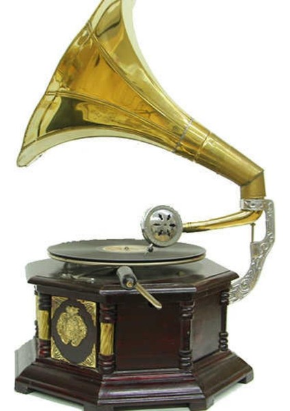 Gramofon Sekizgen Bronz Kakma Kurmalı Plakçalar ASIG523O fiyatları