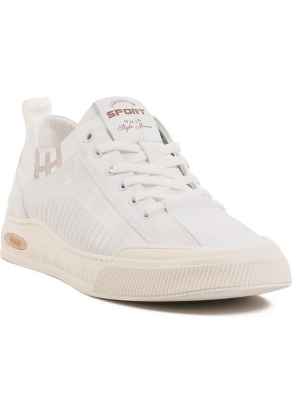 Beyaz Hafif Esnek Erkek Sneaker 25Y510-13 M