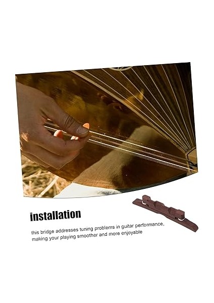 Gitar Köprüsü Elektrikli Köprü Piyano Köprüsü Ayarlanabilir Abanoz Köprü Keman Köprü Koruyucusu Kemik Köprüsü Pimleri Akustik Gitar Sele Somunu Köprü Pimleri Baş Gitar Coffee Odun indirimleri