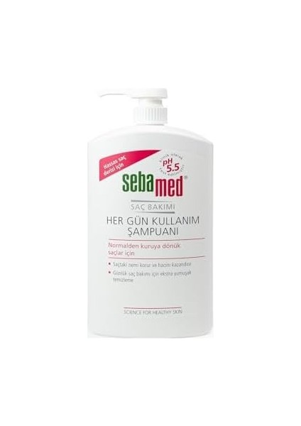 Sebamed Besleyici Onarıcı Kuru ve Hassas Saç Tipine Özel Her Gün Kullanım Günlük Saç Bakım Şampuanı 1000ML fiyatları