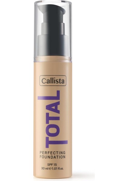 Callista Total Perfecting Fondöten 200 Beige